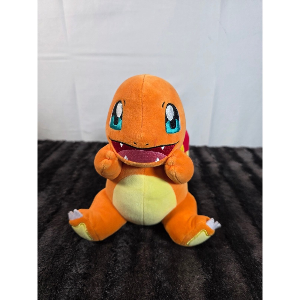 Pokemon Charmander Plush Stuffed Animal Fire Type Starter 8 Inch Toy